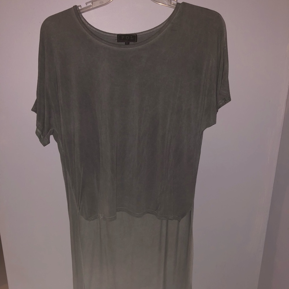 High low POL tee